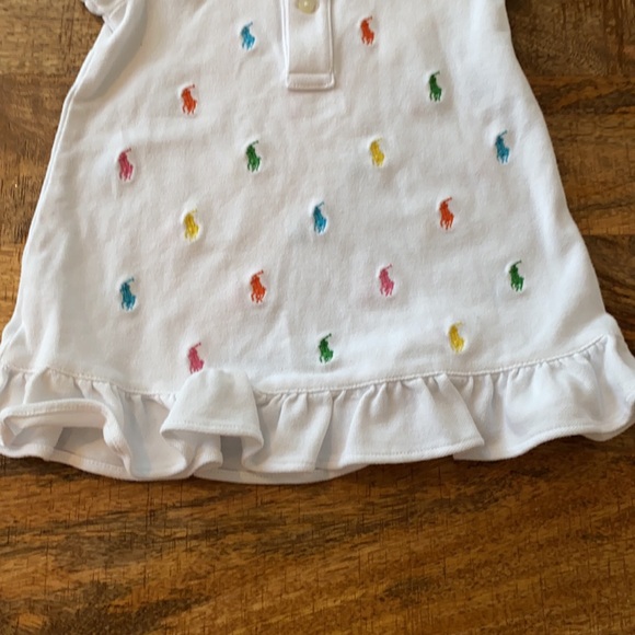 💖 Ralph Lauren Ruffled Polo Dress and Bloomer 👗 - Picture 9 of 9